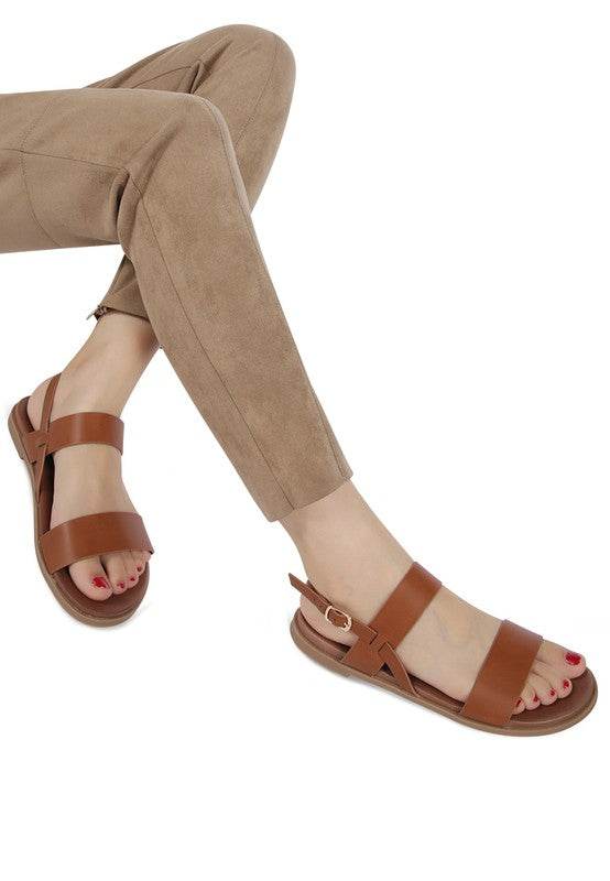 Miya Strappy Slingback Flat Sandal - Shop Style & More | Fresh Looks, Everyday Deals & Free Shipping