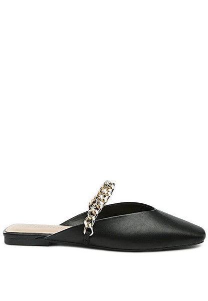 CATCH BLING CHAIN STRAP FLAT SHOES - Shop Style & More | Fresh Looks, Everyday Deals & Free Shipping
