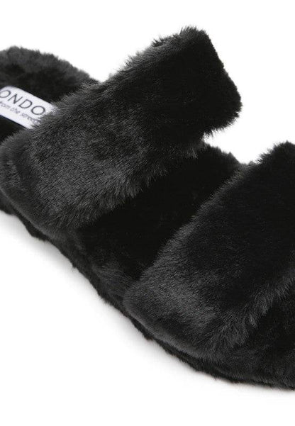 SMOOTHIE FUR SLIP-ON FLATS - Shop Style & More | Fresh Looks, Everyday Deals & Free Shipping