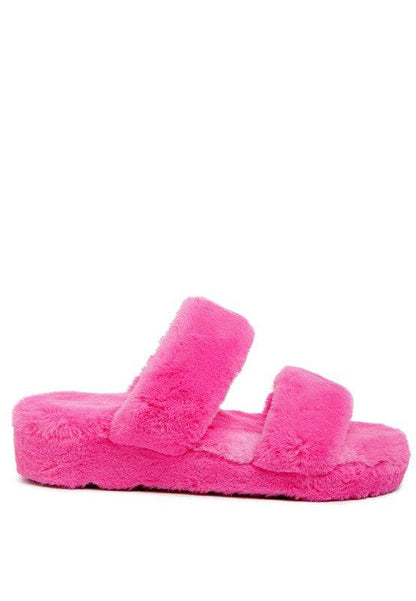 SMOOTHIE FUR SLIP-ON FLATS - Shop Style & More | Fresh Looks, Everyday Deals & Free Shipping