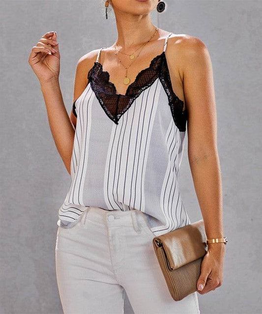 Ulla Striped Cami Top - Shop Style & More | Fresh Looks, Everyday Deals & Free Shipping