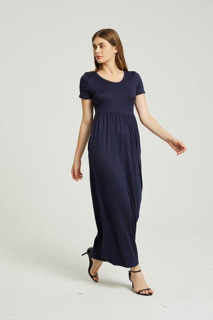 Women's Summer Casual Maxi Dress With Pocket - Shop Style & More | Fresh Looks, Everyday Deals & Free Shipping