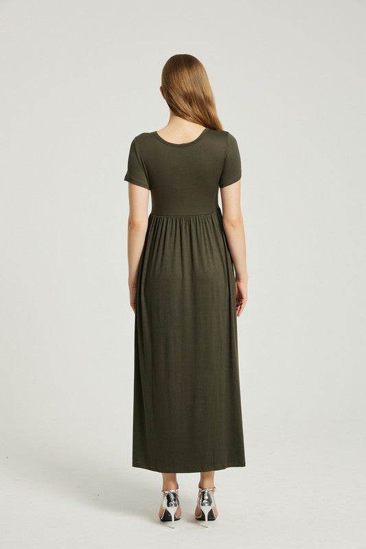 Women's Summer Casual Maxi Dress With Pocket - Shop Style & More | Fresh Looks, Everyday Deals & Free Shipping