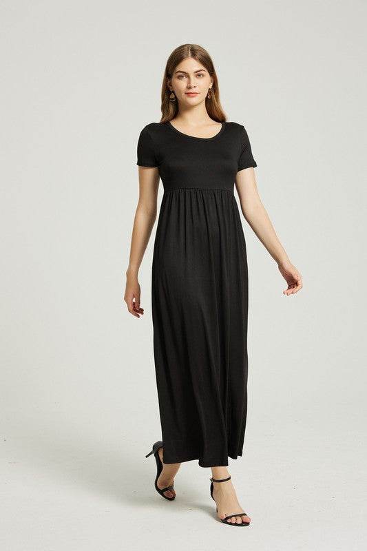 Women's Summer Casual Maxi Dress With Pocket - Shop Style & More | Fresh Looks, Everyday Deals & Free Shipping