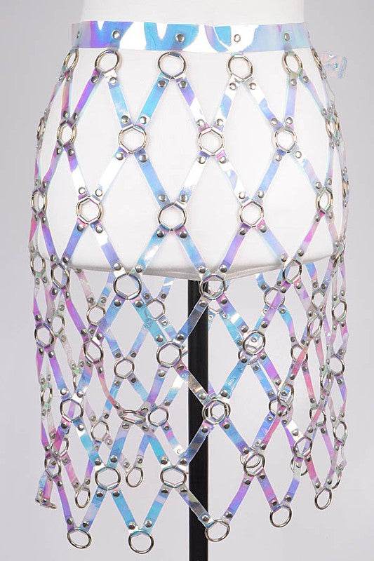 Holographic PVC Iconic Belt - Shop Style & More | Fresh Looks, Everyday Deals & Free Shipping