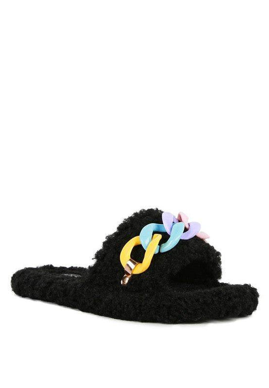 Rola Acrylic Chain Slides - Shop Style & More | Fresh Looks, Everyday Deals & Free Shipping