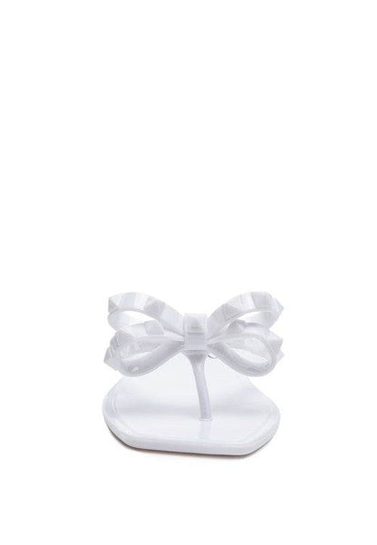 RETTA BOW THONG FLATS - Shop Style & More | Fresh Looks, Everyday Deals & Free Shipping