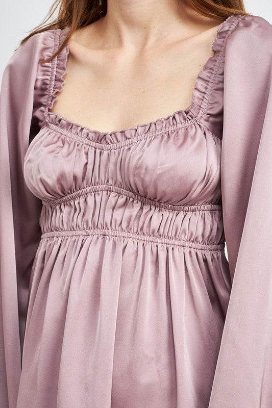 BABY DOLL MINI DRESS WITH RUFFLE DETAIL - Shop Style & More | Fresh Looks, Everyday Deals & Free Shipping