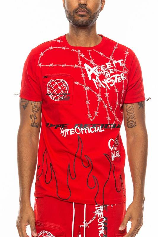 Weiv Hype Official Print Tshirt - Shop Style & More | Fresh Looks, Everyday Deals & Free Shipping