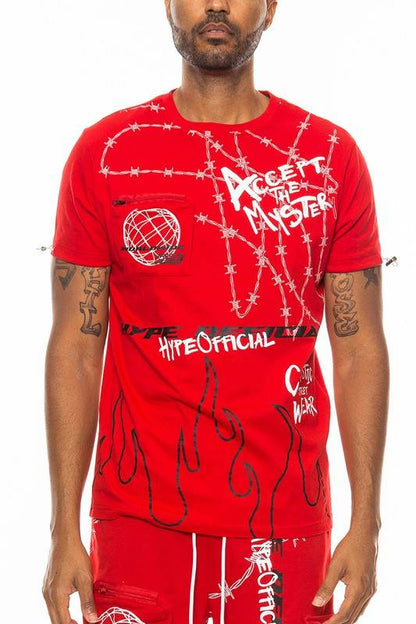 Weiv Hype Official Print Tshirt - Shop Style & More | Fresh Looks, Everyday Deals & Free Shipping