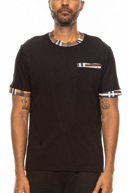 Checkered Short Sleeve Tee - Shop Style & More | Fresh Looks, Everyday Deals & Free Shipping