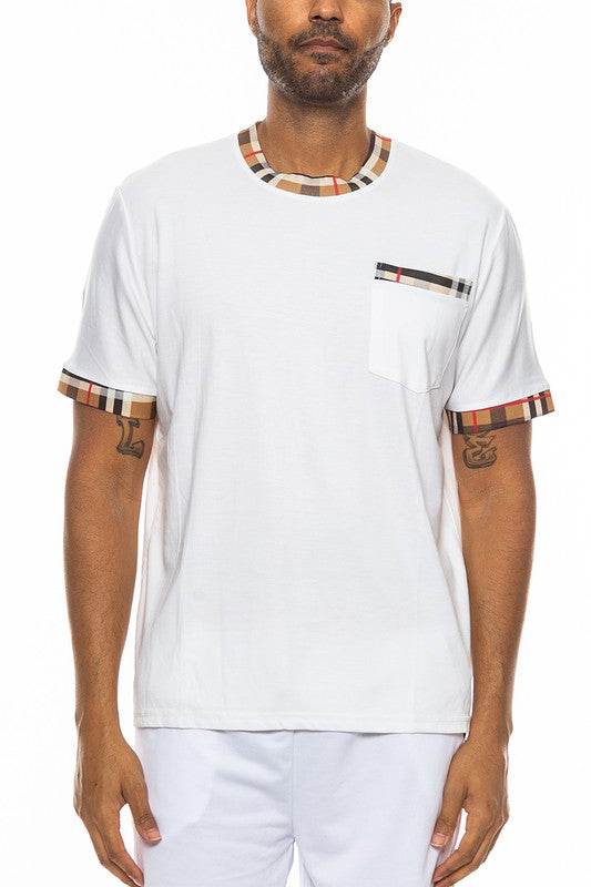 Checkered Short Sleeve Tee - Shop Style & More | Fresh Looks, Everyday Deals & Free Shipping