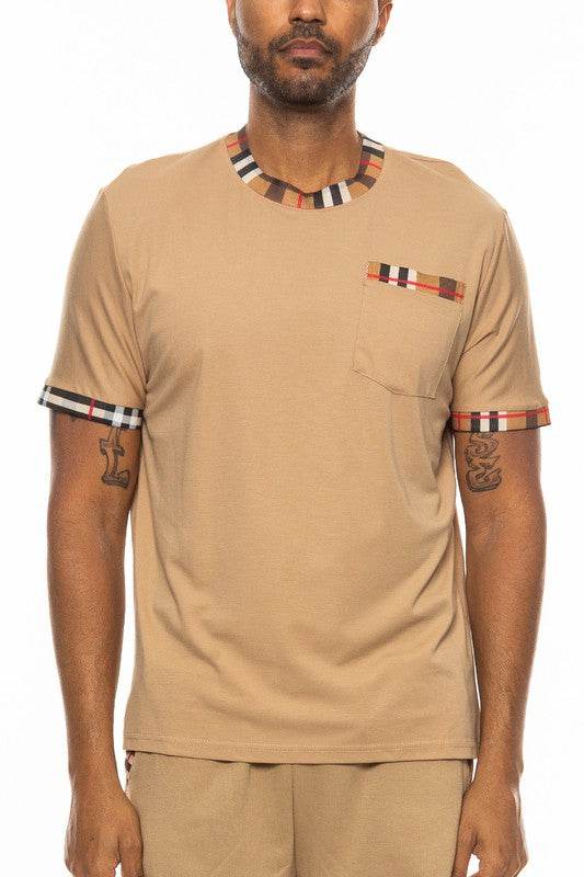Checkered Short Sleeve Tee - Shop Style & More | Fresh Looks, Everyday Deals & Free Shipping