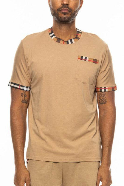 Checkered Short Sleeve Tee - Shop Style & More | Fresh Looks, Everyday Deals & Free Shipping