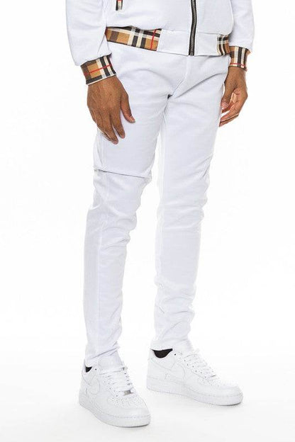 Checkered Plaid Waist Band Track Pants - Shop Style & More | Fresh Looks, Everyday Deals & Free Shipping
