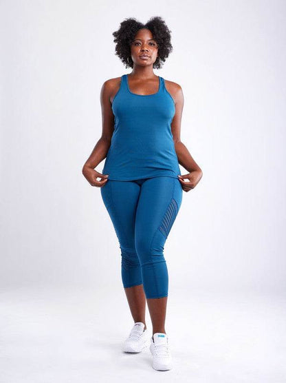 High-Waisted Workout Leggings with Mesh Panels - Shop Style & More | Fresh Looks, Everyday Deals & Free Shipping