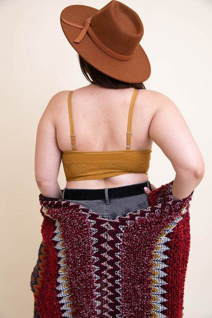 Seamless Padded Textured Brami Plus Size - Shop Style & More | Fresh Looks, Everyday Deals & Free Shipping