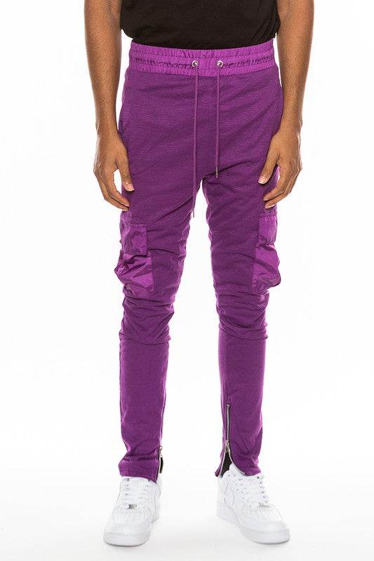 Heathered Cotton Blend Joggers - Shop Style & More | Fresh Looks, Everyday Deals & Free Shipping