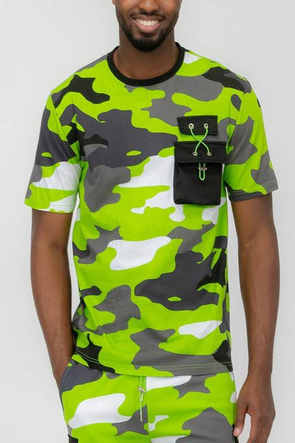 Weiv Full Camo Short Sleeve TShirt - Shop Style & More | Fresh Looks, Everyday Deals & Free Shipping