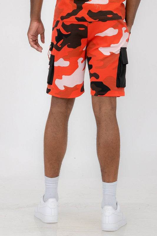 Weiv Mens Full Camo Sweat Shorts - Shop Style & More | Fresh Looks, Everyday Deals & Free Shipping