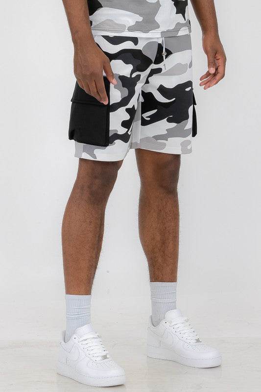 Weiv Mens Full Camo Sweat Shorts - Shop Style & More | Fresh Looks, Everyday Deals & Free Shipping