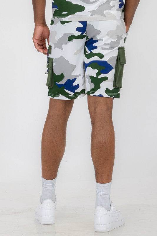 Weiv Mens Full Camo Sweat Shorts - Shop Style & More | Fresh Looks, Everyday Deals & Free Shipping