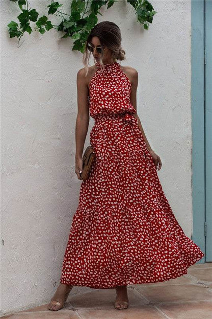 Womens Polka Dot Maxi Dress - Shop Style & More | Fresh Looks, Everyday Deals & Free Shipping