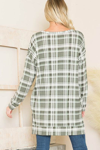 V Neck Sweater Tunic - Shop Style & More | Fresh Looks, Everyday Deals & Free Shipping