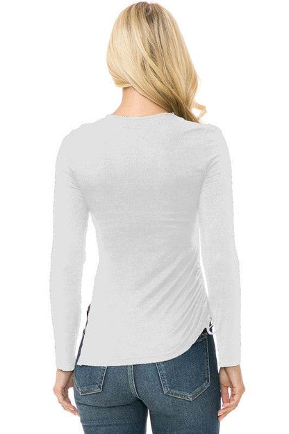 Womens Knit Long Sleeve TOP - Shop Style & More | Fresh Looks, Everyday Deals & Free Shipping