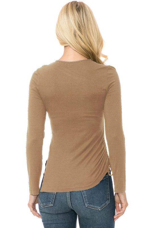 Womens Knit Long Sleeve TOP - Shop Style & More | Fresh Looks, Everyday Deals & Free Shipping