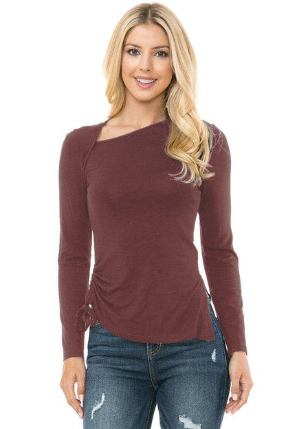 Womens Knit Long Sleeve TOP - Shop Style & More | Fresh Looks, Everyday Deals & Free Shipping