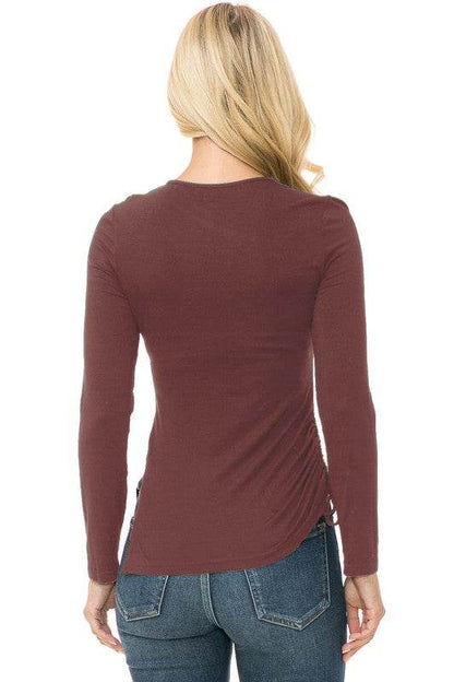 Womens Knit Long Sleeve TOP - Shop Style & More | Fresh Looks, Everyday Deals & Free Shipping
