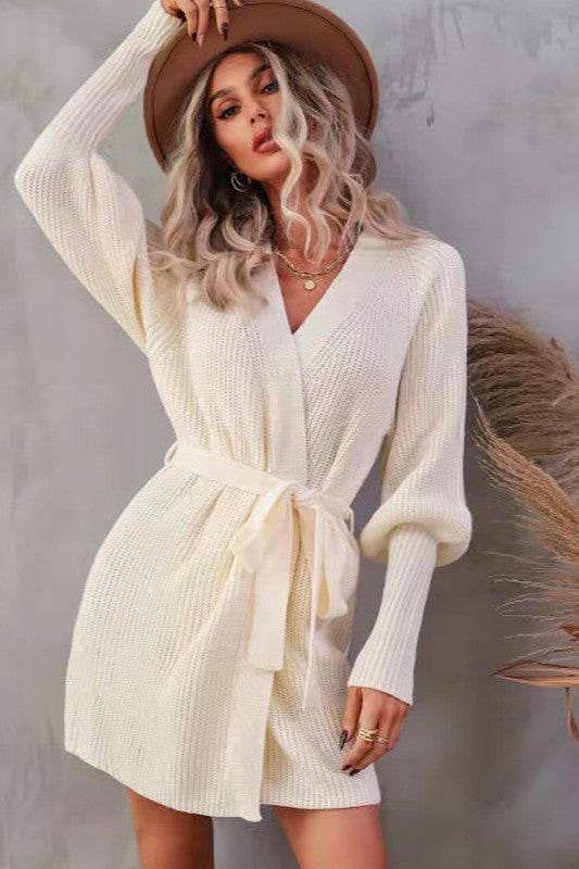 Wrap sweater dress - Shop Style & More | Fresh Looks, Everyday Deals & Free Shipping
