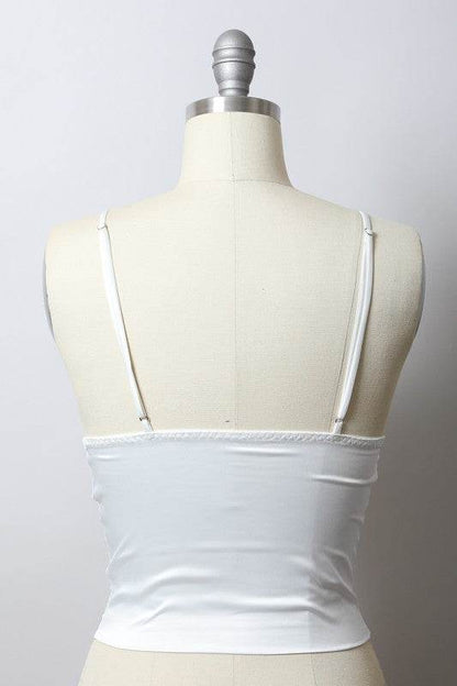 Longline Satin Top - Shop Style & More | Fresh Looks, Everyday Deals & Free Shipping