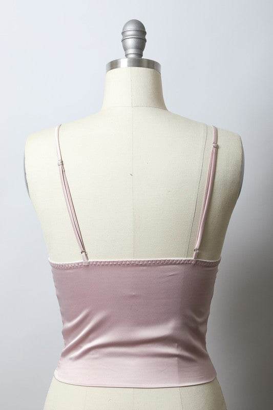 Longline Satin Top - Shop Style & More | Fresh Looks, Everyday Deals & Free Shipping