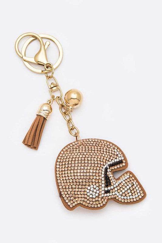 Topaz Football Helmet Team Color Pillow Key Chain - Shop Style & More | Fresh Looks, Everyday Deals & Free Shipping