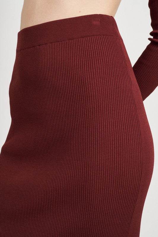 HIGH WAIST MIDI PINCIL SKIRT - Shop Style & More | Fresh Looks, Everyday Deals & Free Shipping
