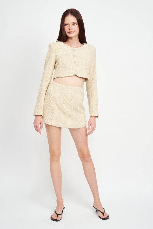 HIGH WAIST WRAPPED SKORT - Shop Style & More | Fresh Looks, Everyday Deals & Free Shipping