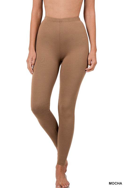 Brushed DTY Microfiber Full-Length Leggings - Shop Style & More | Fresh Looks, Everyday Deals & Free Shipping