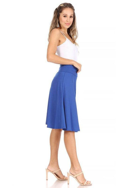 Solid, A-line pull on skirt - Shop Style & More | Fresh Looks, Everyday Deals & Free Shipping