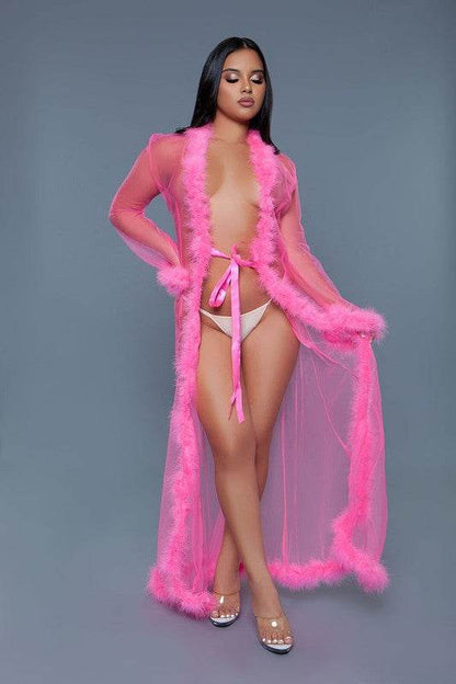 Marabou Robe - Shop Style & More | Fresh Looks, Everyday Deals & Free Shipping