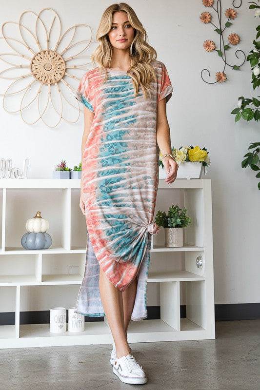 SIDE SLITS MAXI DRESS - Shop Style & More | Fresh Looks, Everyday Deals & Free Shipping