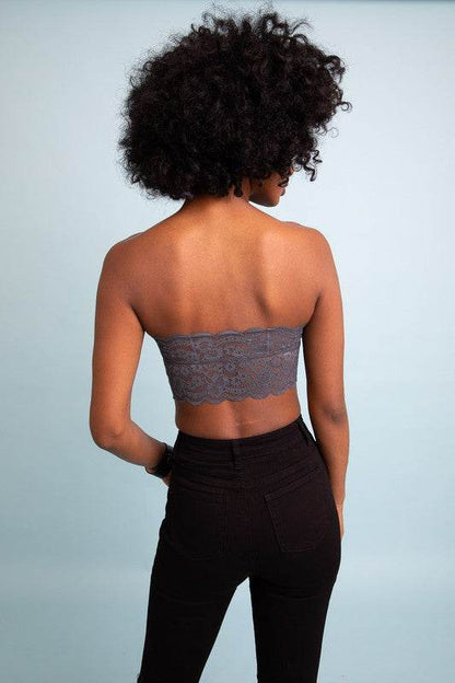 Wide Lace Bandeau - Shop Style & More | Fresh Looks, Everyday Deals & Free Shipping