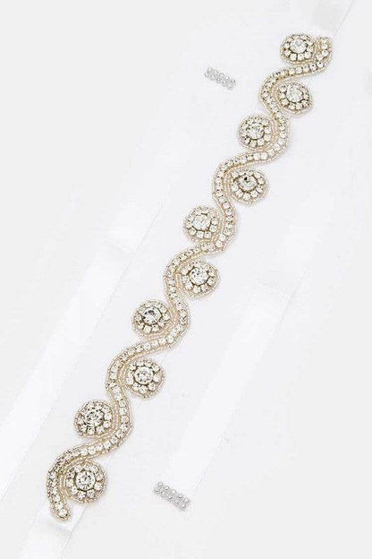 Rhinestone Sash Tie Belt - Shop Style & More | Fresh Looks, Everyday Deals & Free Shipping