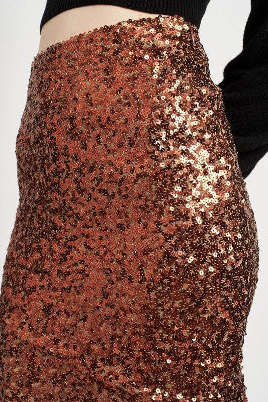 PRINTED HIGH WAIST MAXI SKIRT - Shop Style & More | Fresh Looks, Everyday Deals & Free Shipping