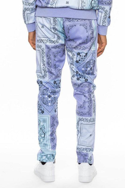 Weiv Paisley Bandana Print Track Pants - Shop Style & More | Fresh Looks, Everyday Deals & Free Shipping