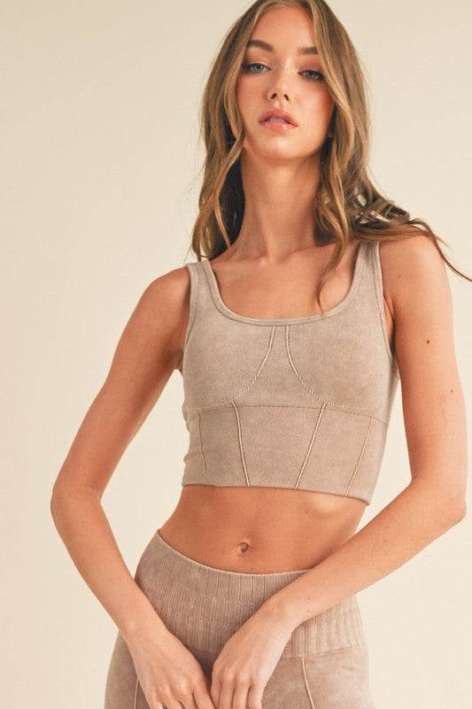 Women's Ultra-Comfort Ribbed Sports Bra - Shop Style & More | Fresh Looks, Everyday Deals & Free Shipping