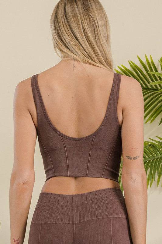 Women's Ultra-Comfort Ribbed Sports Bra - Shop Style & More | Fresh Looks, Everyday Deals & Free Shipping