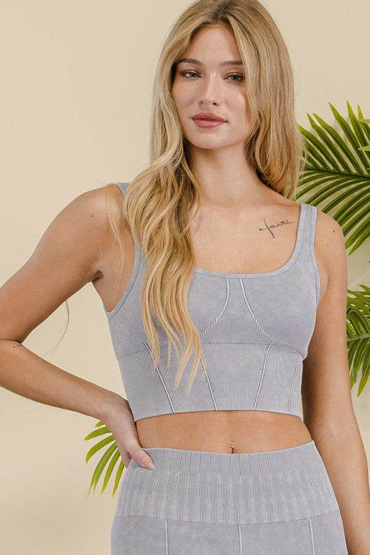 Women's Ultra-Comfort Ribbed Sports Bra - Shop Style & More | Fresh Looks, Everyday Deals & Free Shipping