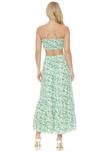 Women's Floral Skirt and TOP Set - Shop Style & More | Fresh Looks, Everyday Deals & Free Shipping